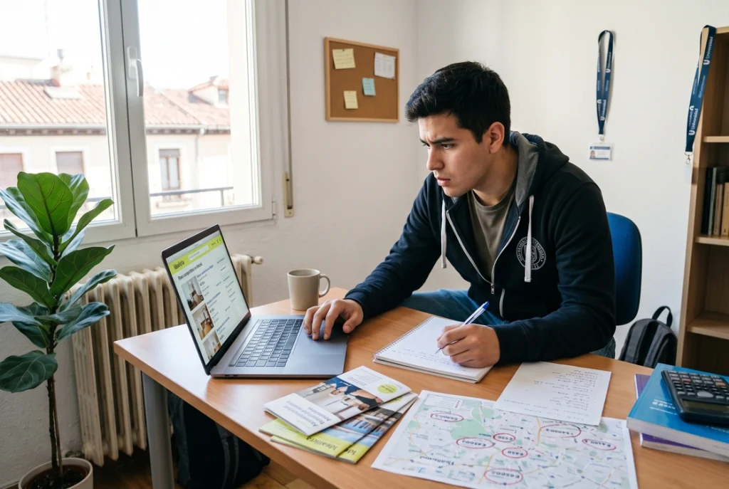 alojamiento en España para estudiantes extranjeros, Residencias universitarias