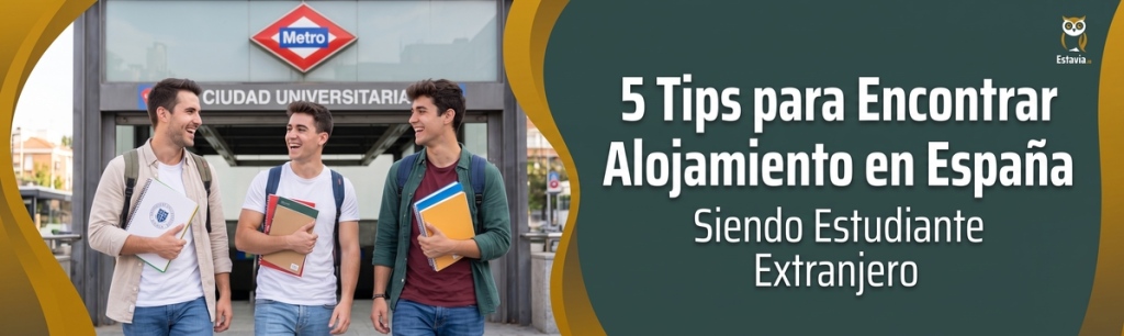 encontrar alojamiento en España para estudiante extranjero